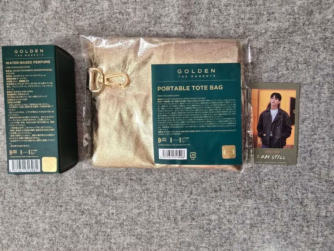 BTS ジョングク、日本限定、香水、GOLDEN バック