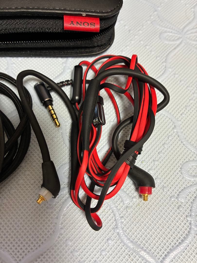 SONY 有線イヤホン 収納ケース付き XBA-H3 - メルカリ