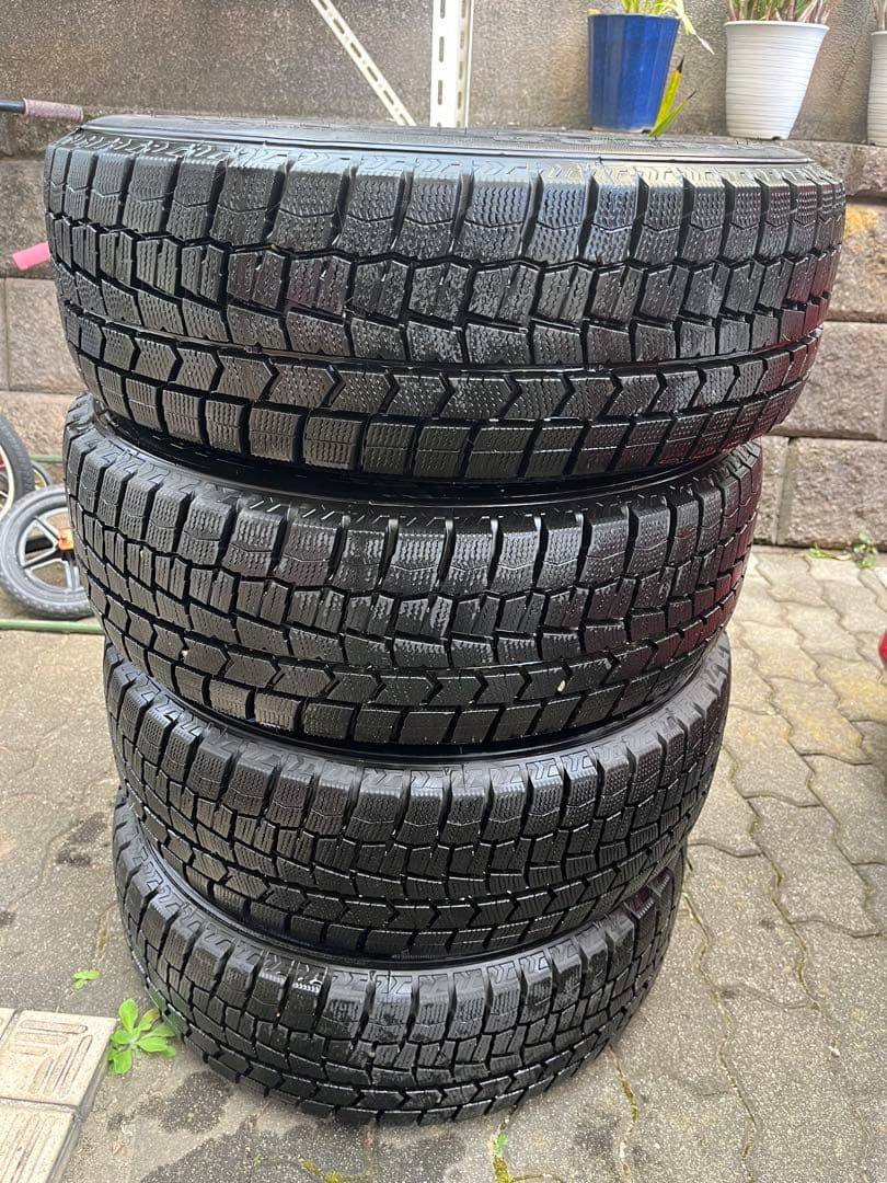 DUNLOP ホイール付スタッドレスタイヤ 195/65R15 DUNLOP（ダンロップ） 195/65R15 スタッドレスタイヤ ホイール 4本 23
