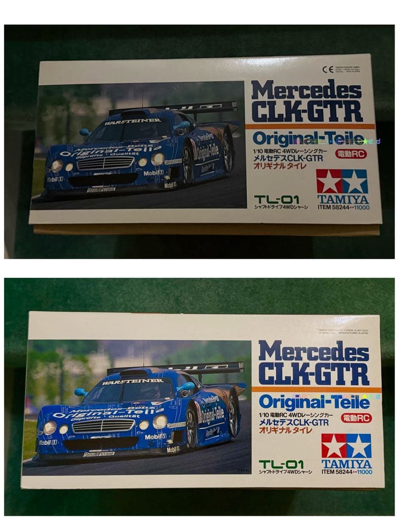 値下げ中★タミヤ★メルセデスCLK-GTR オリギナルタイレ TL-01シャーシ