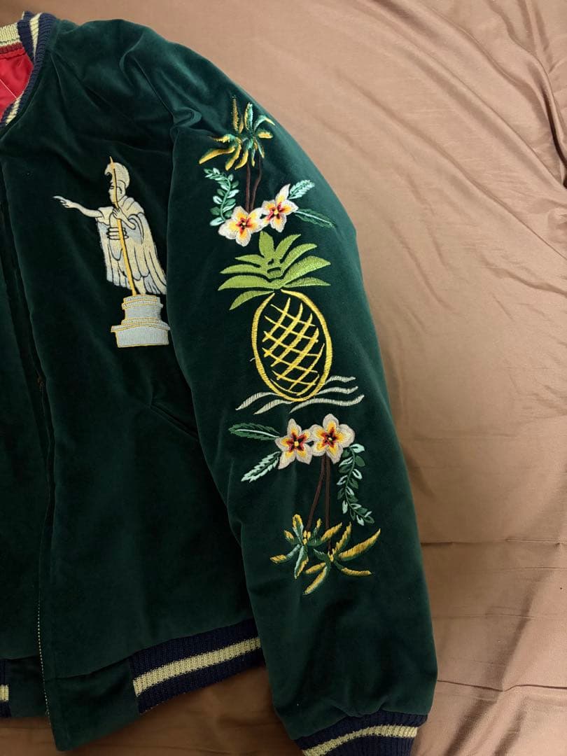 Aloha Hawaii ベルベット スカジャン - メルカリ