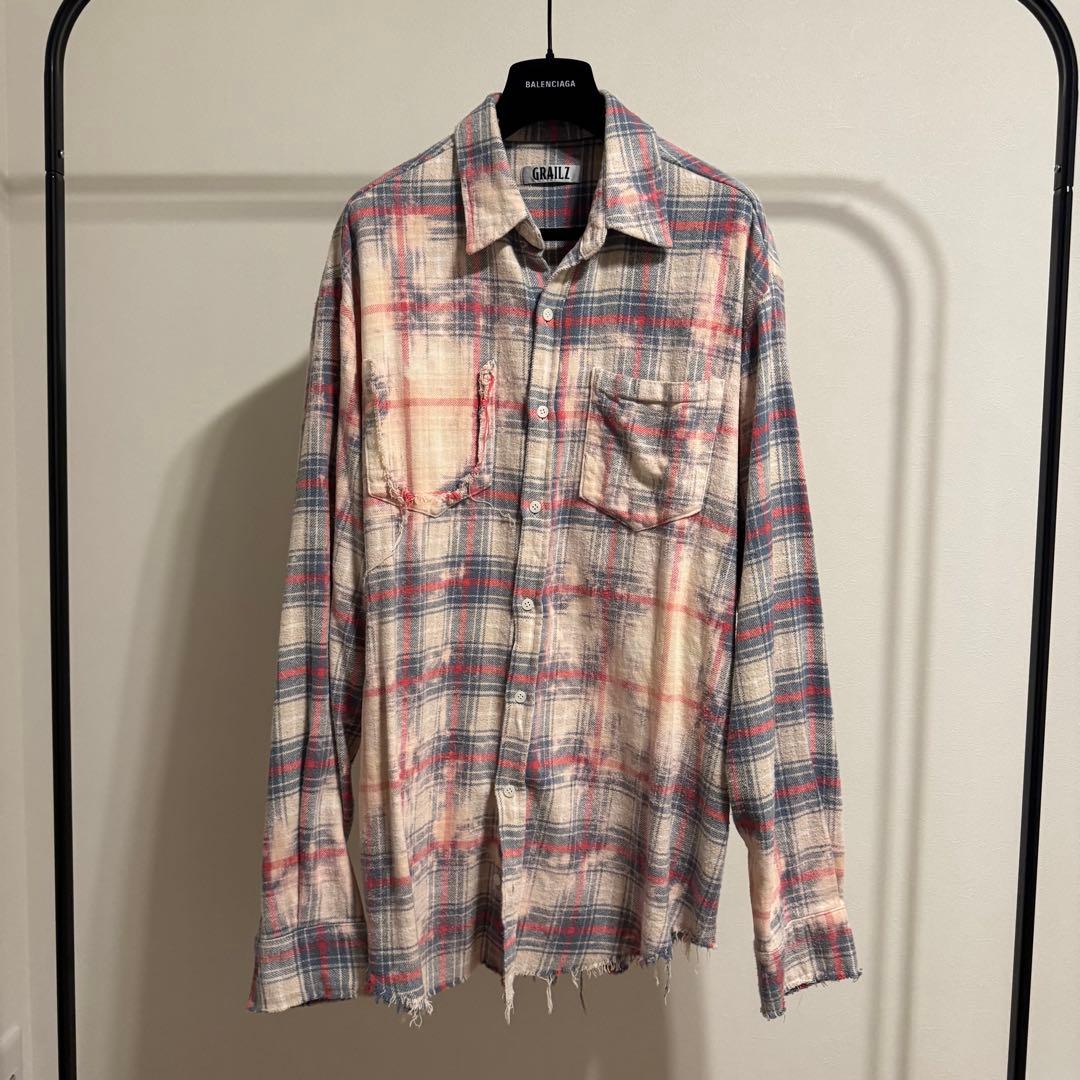 grailz project gr protocol index チェックシャツ PROJECT G/R Protocol Index BUTTIVORE ZIP HOODIE PROJECT GR | Grailed