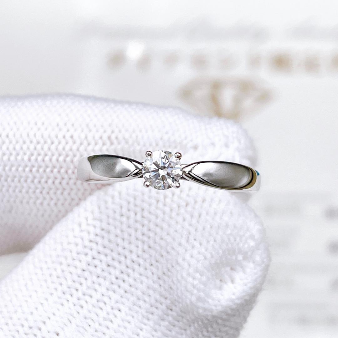 ◇ティファニー◇新品仕上済 ハーモニー ダイヤ リング PT 0.21C 11号