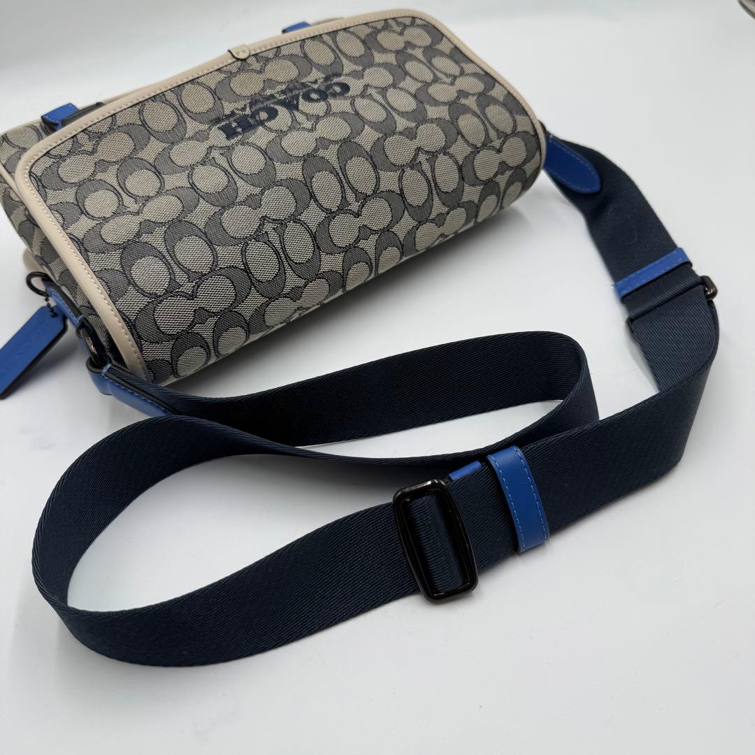 未使用級✨ コーチ リーグ メッセンジャーバッグ シグネチャー