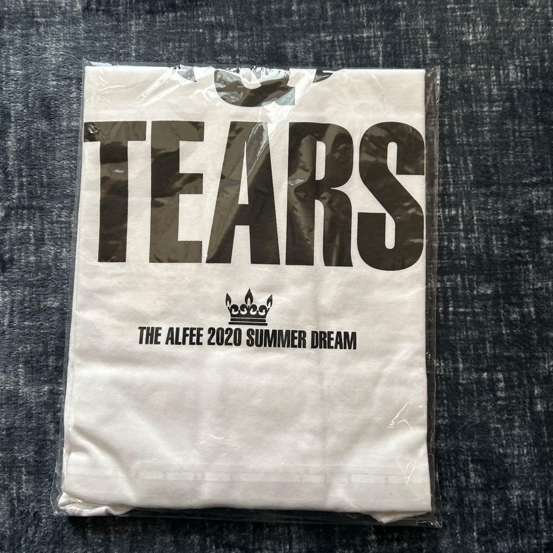THE ALFEE ビッグTシャツ 2020 SWET&TEARS ホワイト