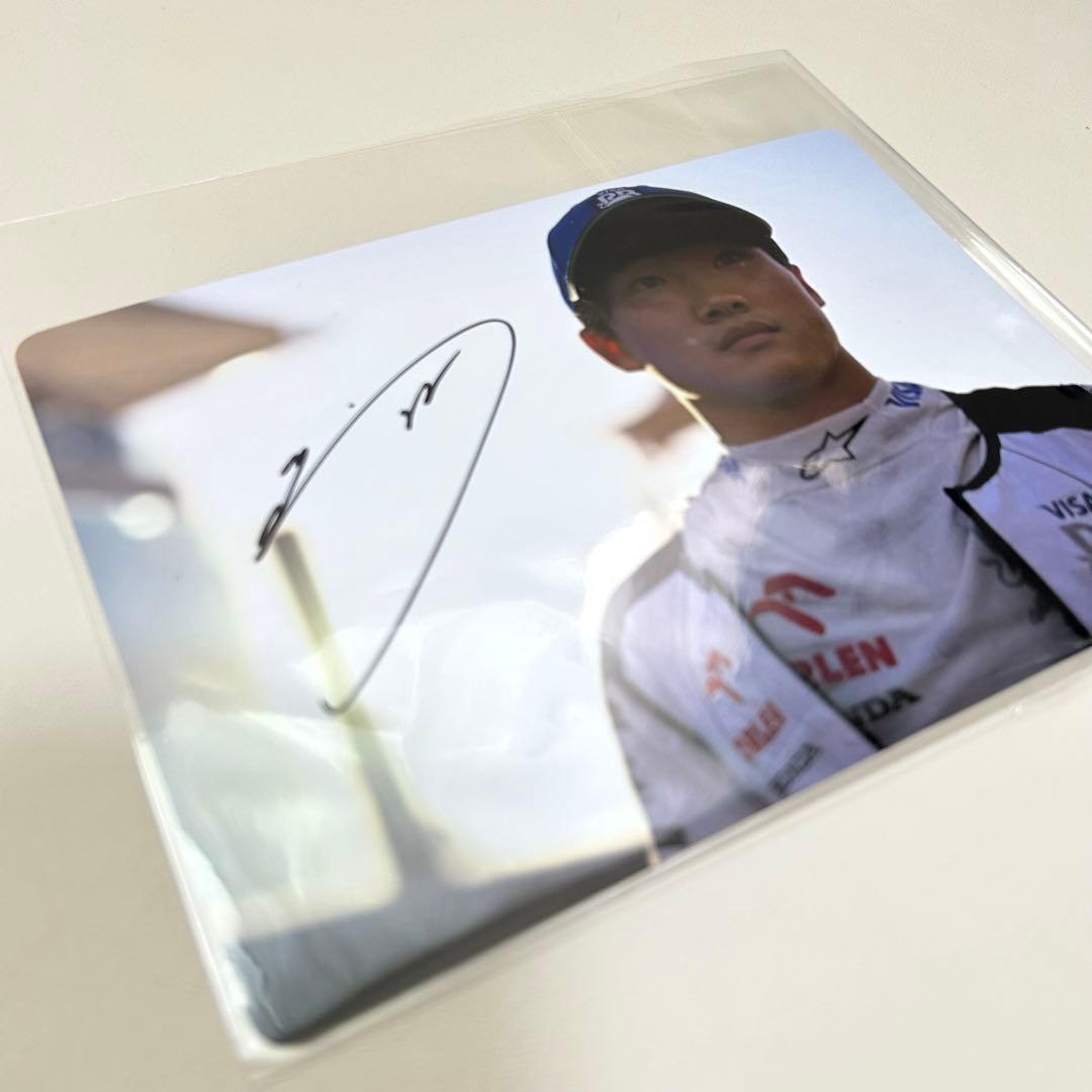 角田裕毅 サインカード F1 ドライバー - メルカリ