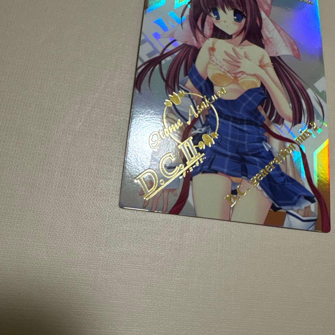 ダカーポ ブシロード トレーディングカード 朝倉 音姫 SSP 箔押し