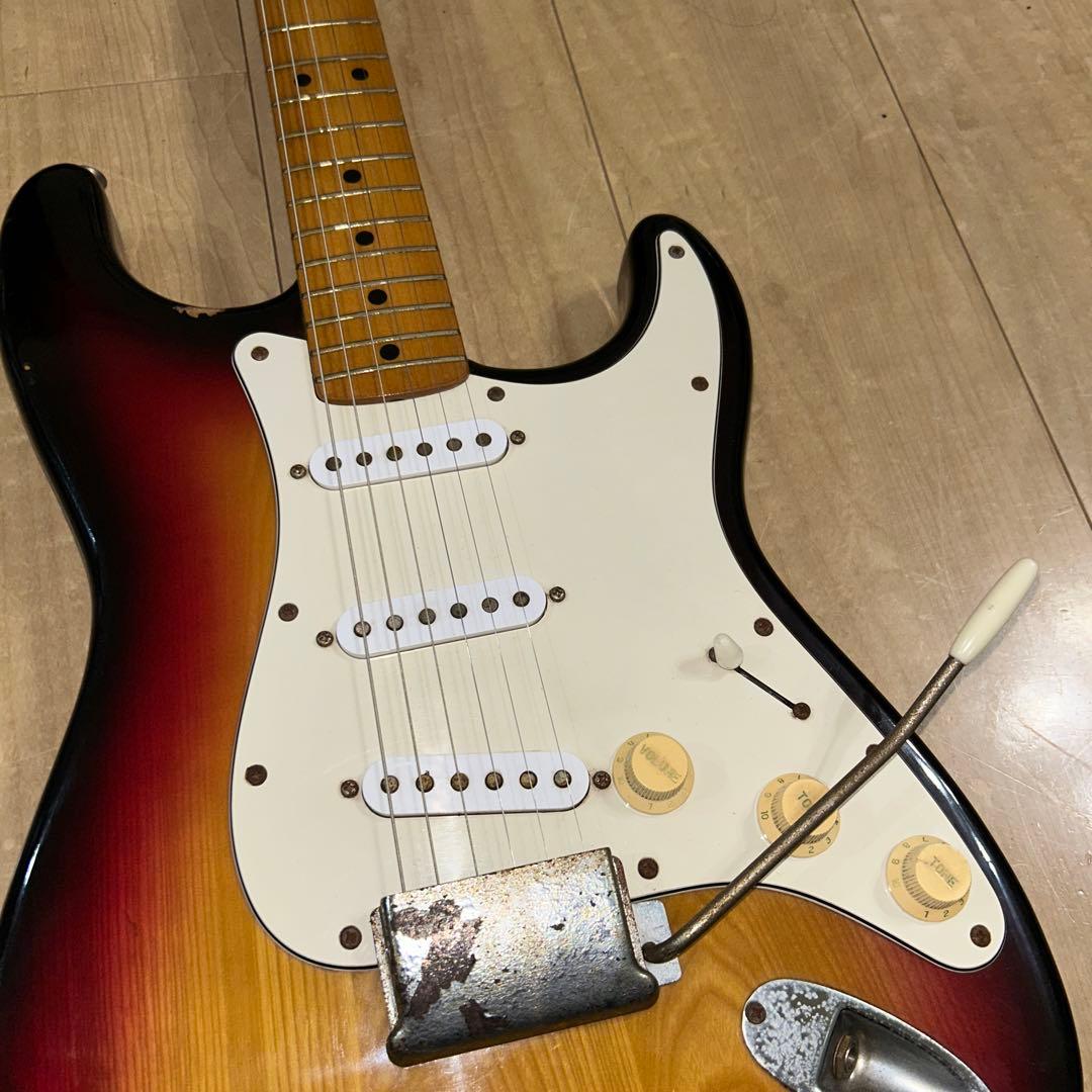 メンテ済み！ビンテージHEERBY ストラトキャスタータイプ　エレキギター