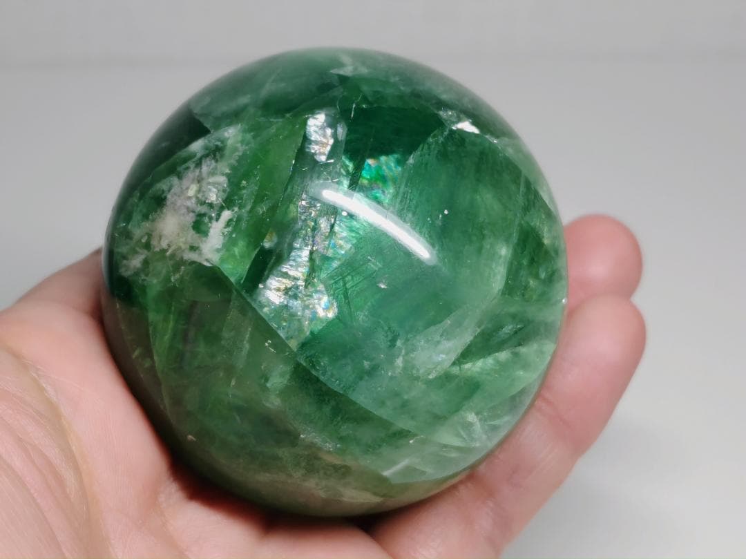 E-32 フローライト 510g 蛍石 原石 鑑賞石 自然石 誕生石 鉱石 鉱物