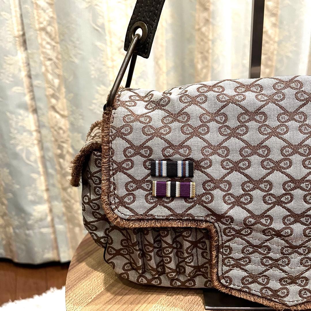 ✨希少✨アニヤハインドマーチ ショルダーバッグ キャンバス レザー 総