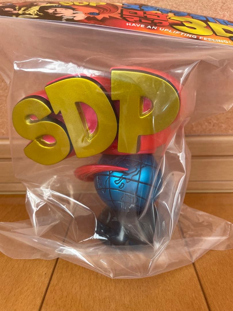 SDP （スチャダラパー）ロゴマーク 3D フルカラー