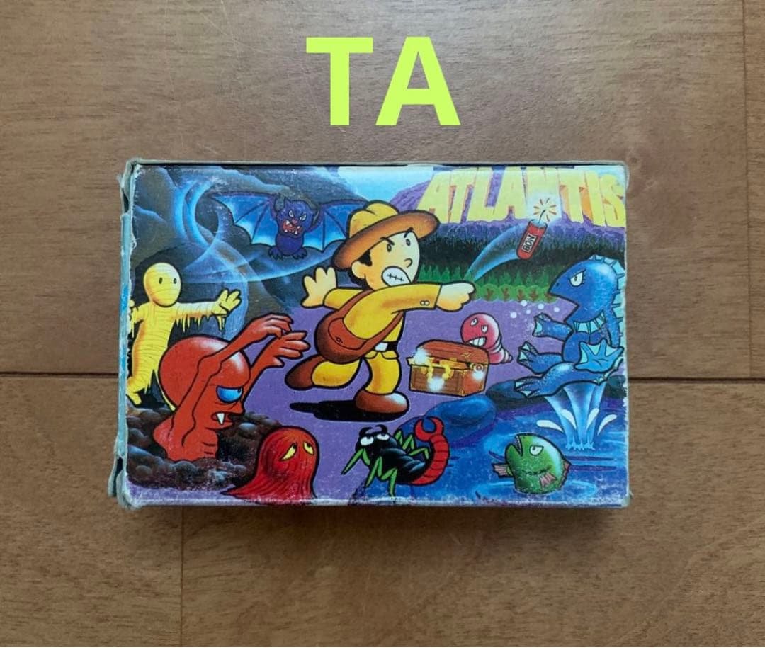 アマダ ファミリーコンピューターミニカード ファミコン 昭和レトロ 箱