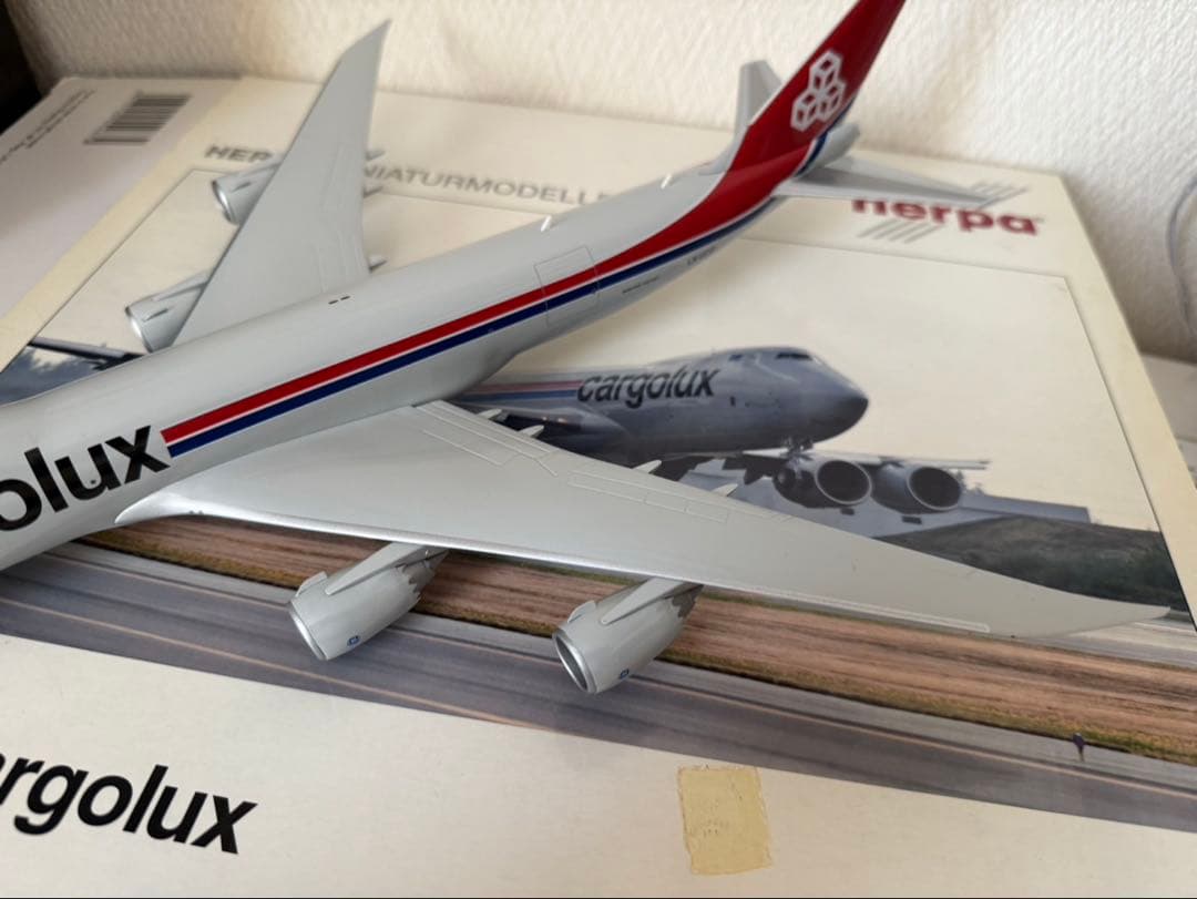 herpa cargolux Boeing 747-8F 1/200 - メルカリ