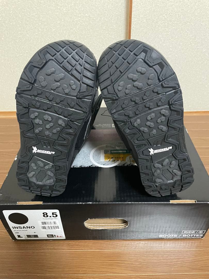 RIDE INSANO 26.5cm ブラック　20モデル