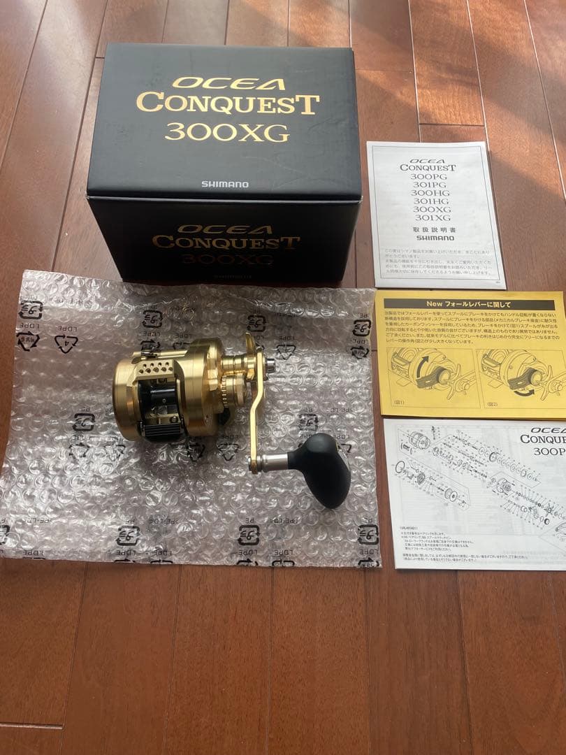 22オシアコンクエスト 300XG【美品】 シマノ（SHIMANO） ( 只今 欠品中 ) 送料無料 23 オシアコンクエスト