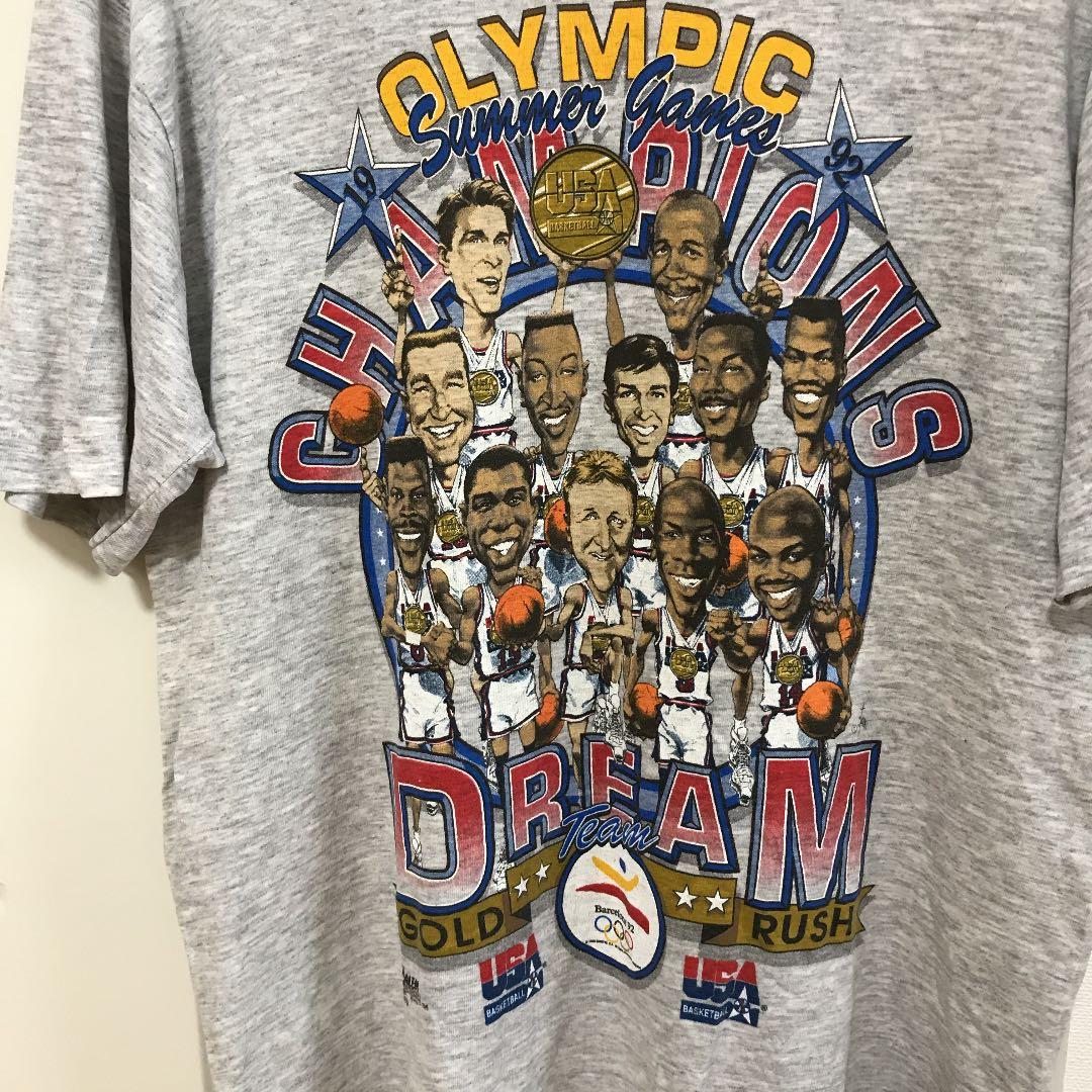 ドリームチーム 1992 USA バスケ NBA ヴィンテージ Tシャツ - メルカリ