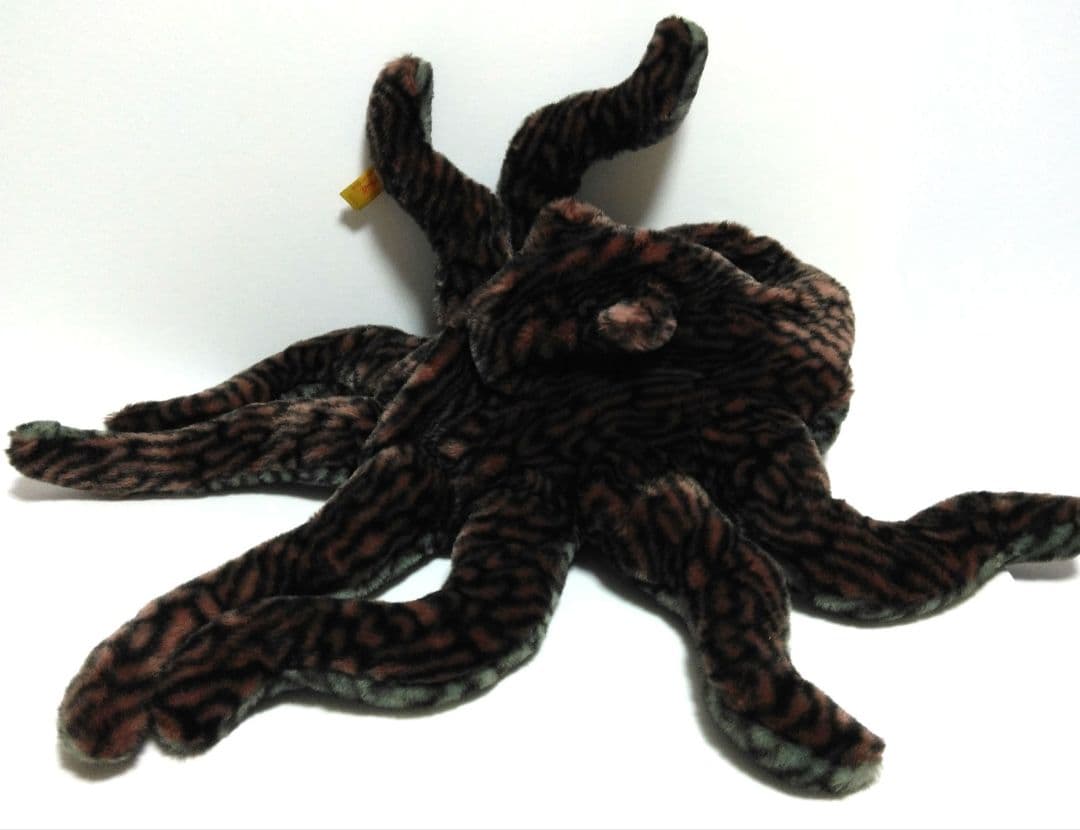 Steiff　タコ　ぬいぐるみ　シュタイフ　たこ　海洋生物　レア　希少