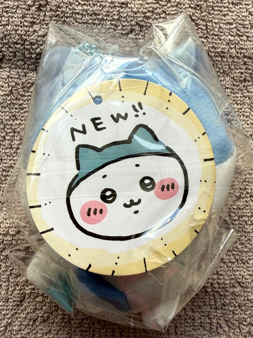 【ちいかわ】ハチワレのスポーツ刈り＆ムン顔＆生え変わりマスコット 3点セット