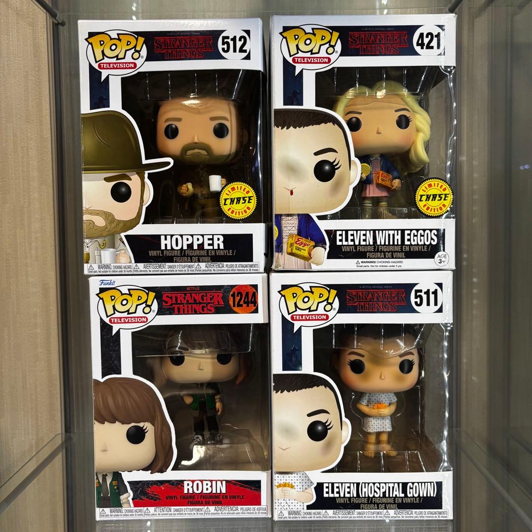 ストレンジャーシングス FUNKO POP4体セット