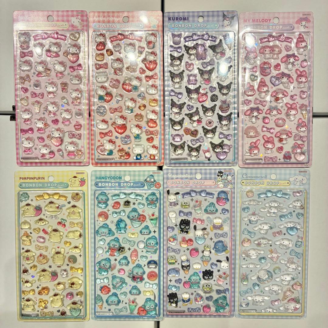 コンプリートセット】ボンボンドロップシール サンリオ 第二弾 - メルカリ