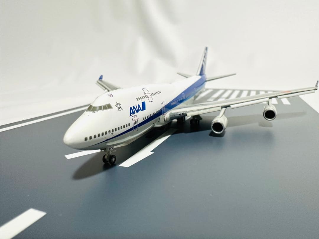 1/400 ANA 747-400 NH40045 全日空商事フラップダウン - メルカリ