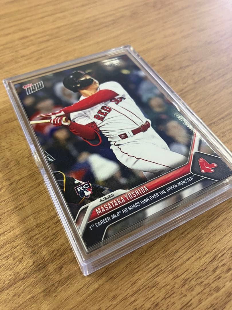 入手困難】Topps Now #41 吉田正尚 MLBキャリア第1号HR記念 - メルカリ