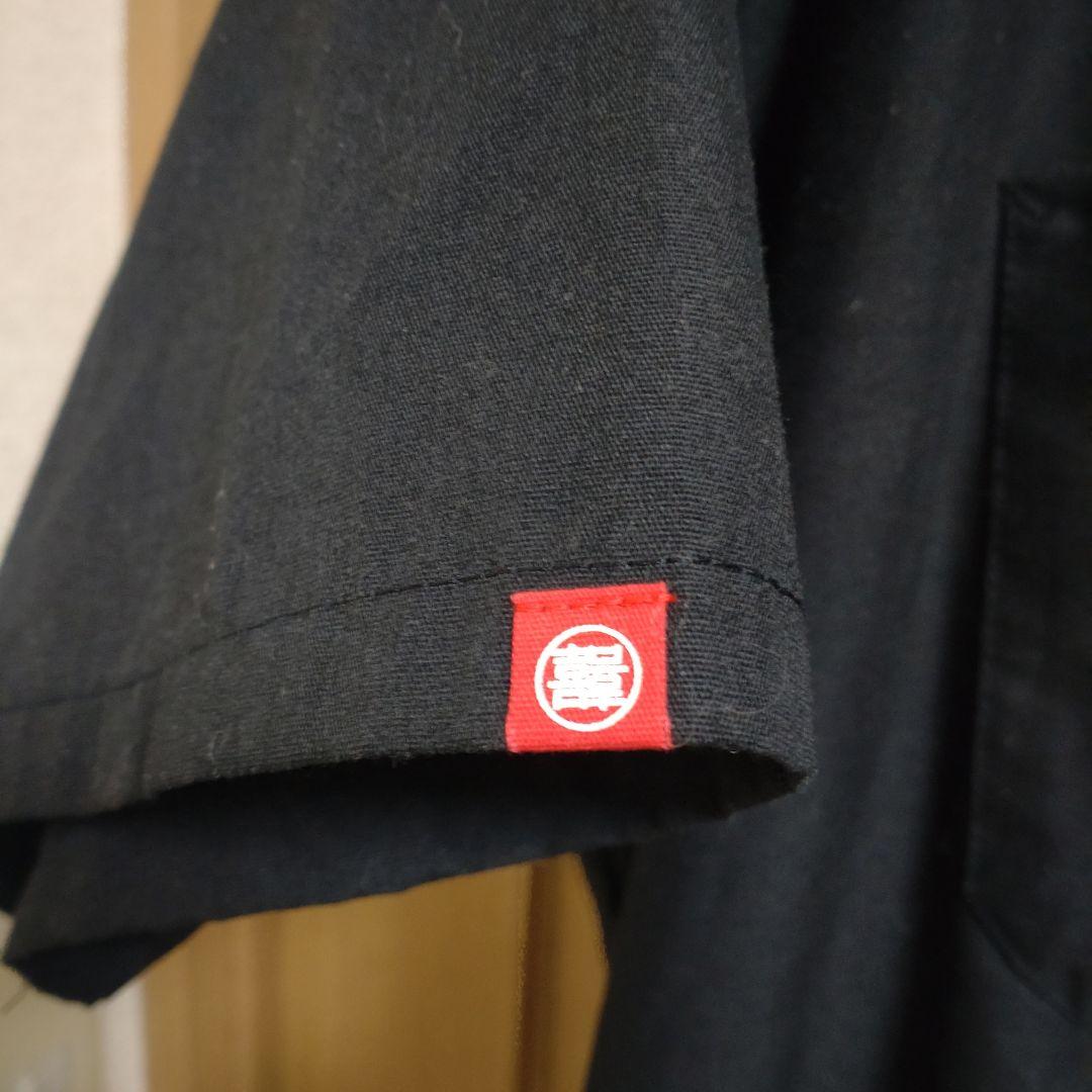 CRAZY KEN'S M/C 半袖ワークシャツ 黒 - メルカリ