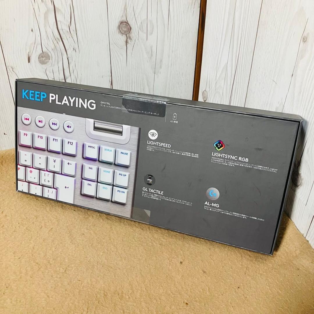 【新品】Logicool G913-TKL -TCWH ゲーミングキーボード