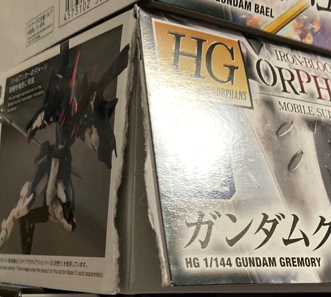 未組立HG 鉄血のオルフェンズ　4体　オマケ　ガンダムバエル　ヴィダール