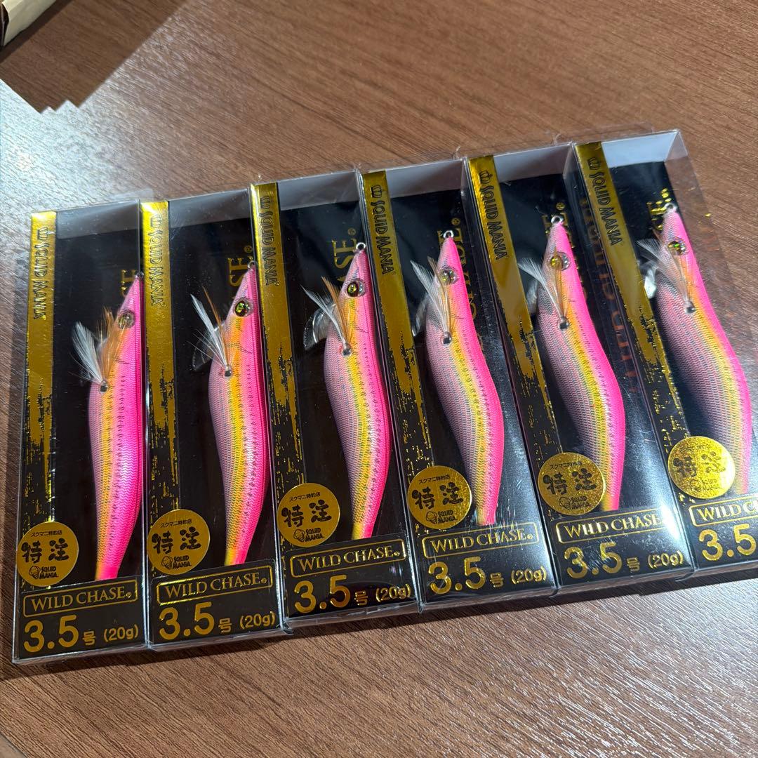 スクイッドマニア ワイルドチェイス 3.5号 ノーマル 激安セール品
