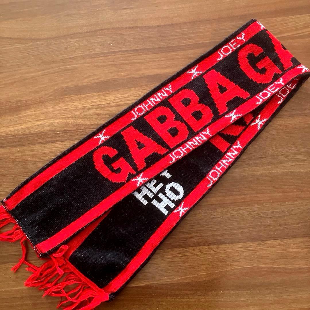 当時物 90's ツアー RAMONES ラモーンズ　マフラー ニット帽 レア