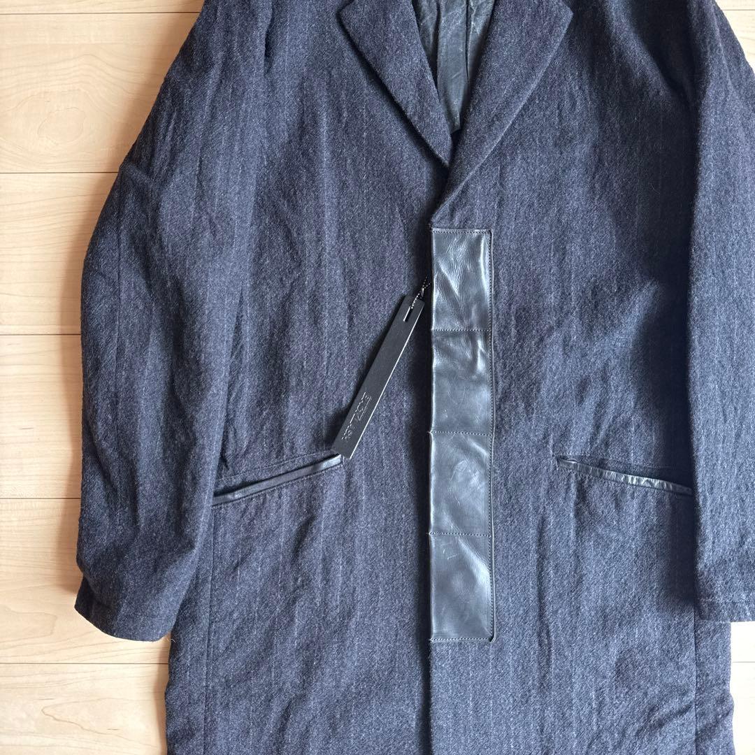 ISAMU KATAYAMA BACKLASH ウール製品洗いステンカラーコート - メルカリ