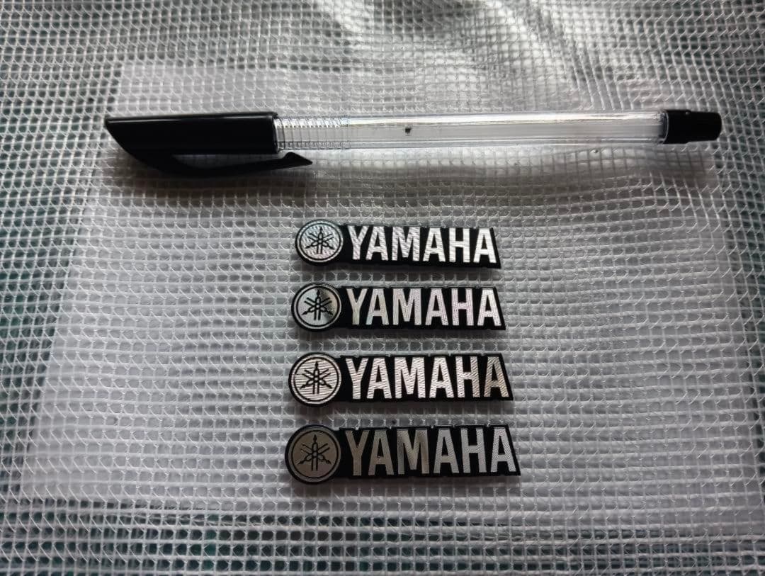 YAMAHA(ヤマハ) スピーカー用アルミ製 ミニエンブレム 4個セット