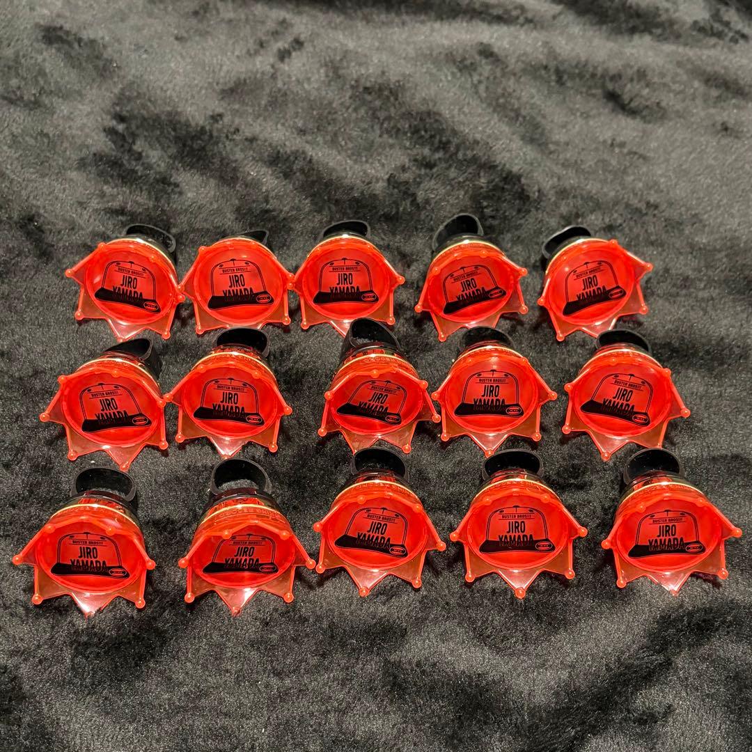 ヒプマイ ヒプムビ 山田二郎 リングライト 15点セット HYPSTER限定「HYPNOSISMIC Character Logo Ring」第4弾 山田 二郎、飴