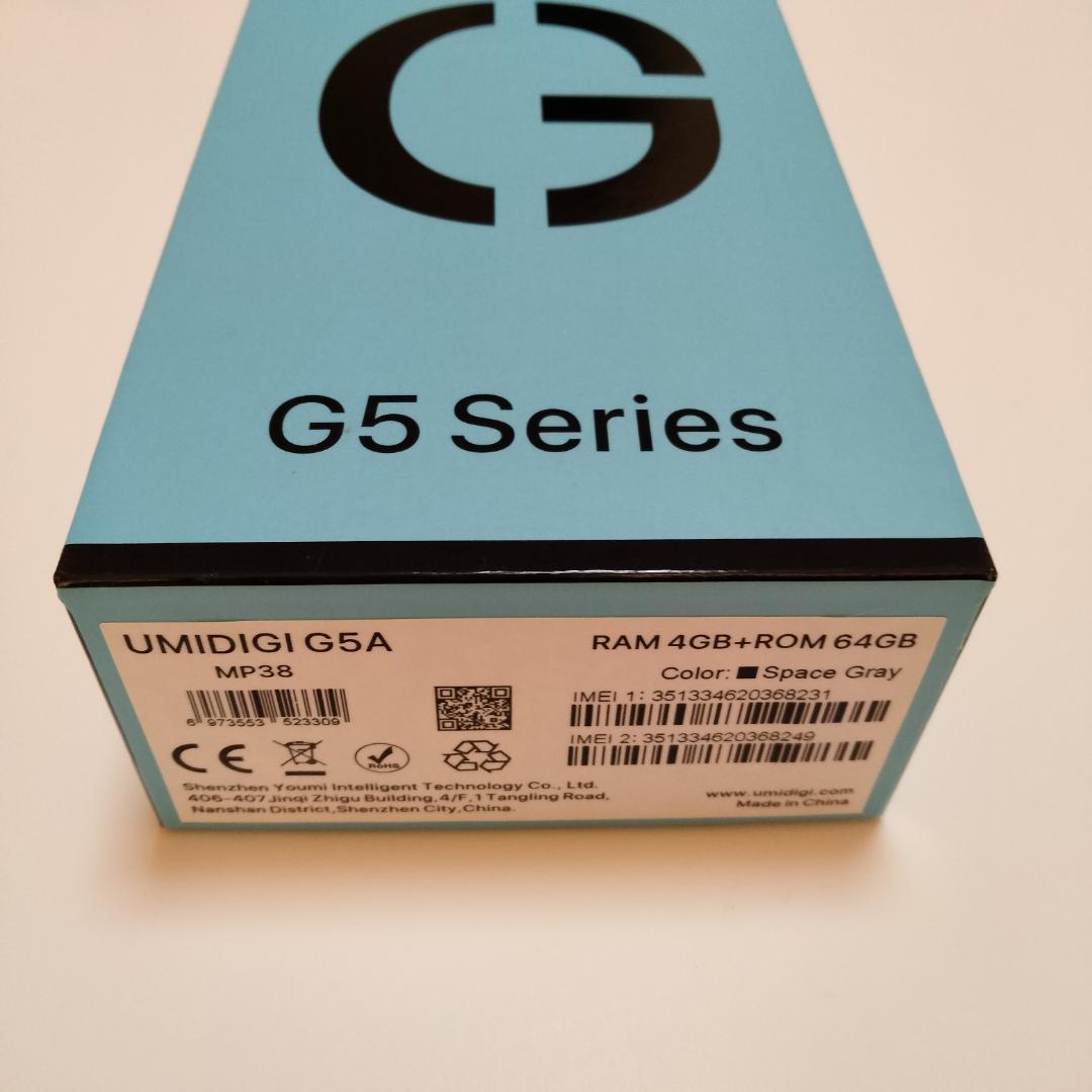 UMIDIGI G5A】外箱付き／ほぼ新品／動作確認済み／Android - メルカリ