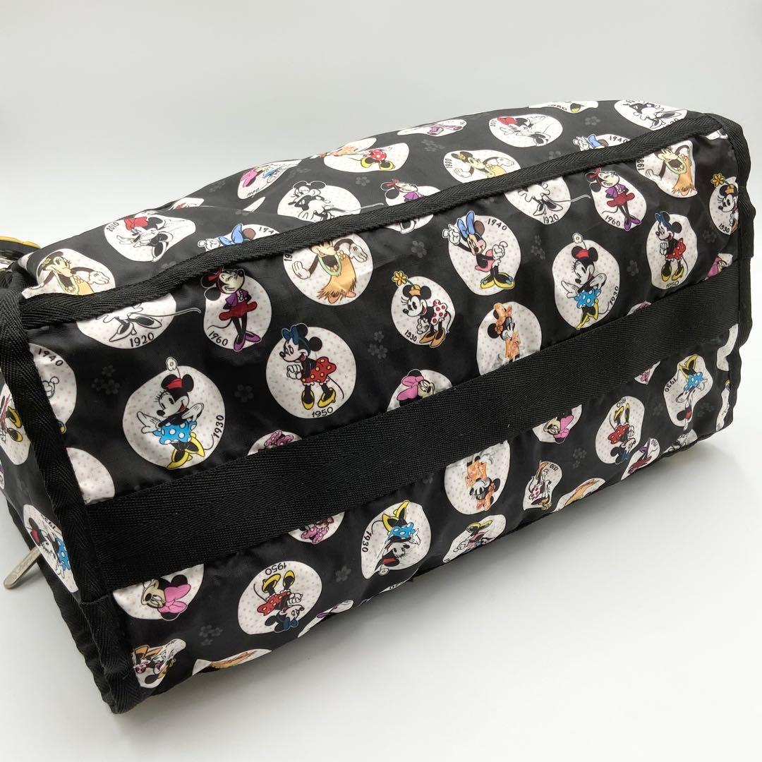 希少 限定 レスポートサック ミニーマウス 2way ボストンバッグ ポーチ