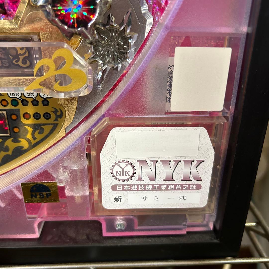 CR 北斗の拳 HVJS ケンシロウver 実機 卓上BOX 焔枠 パチンコ