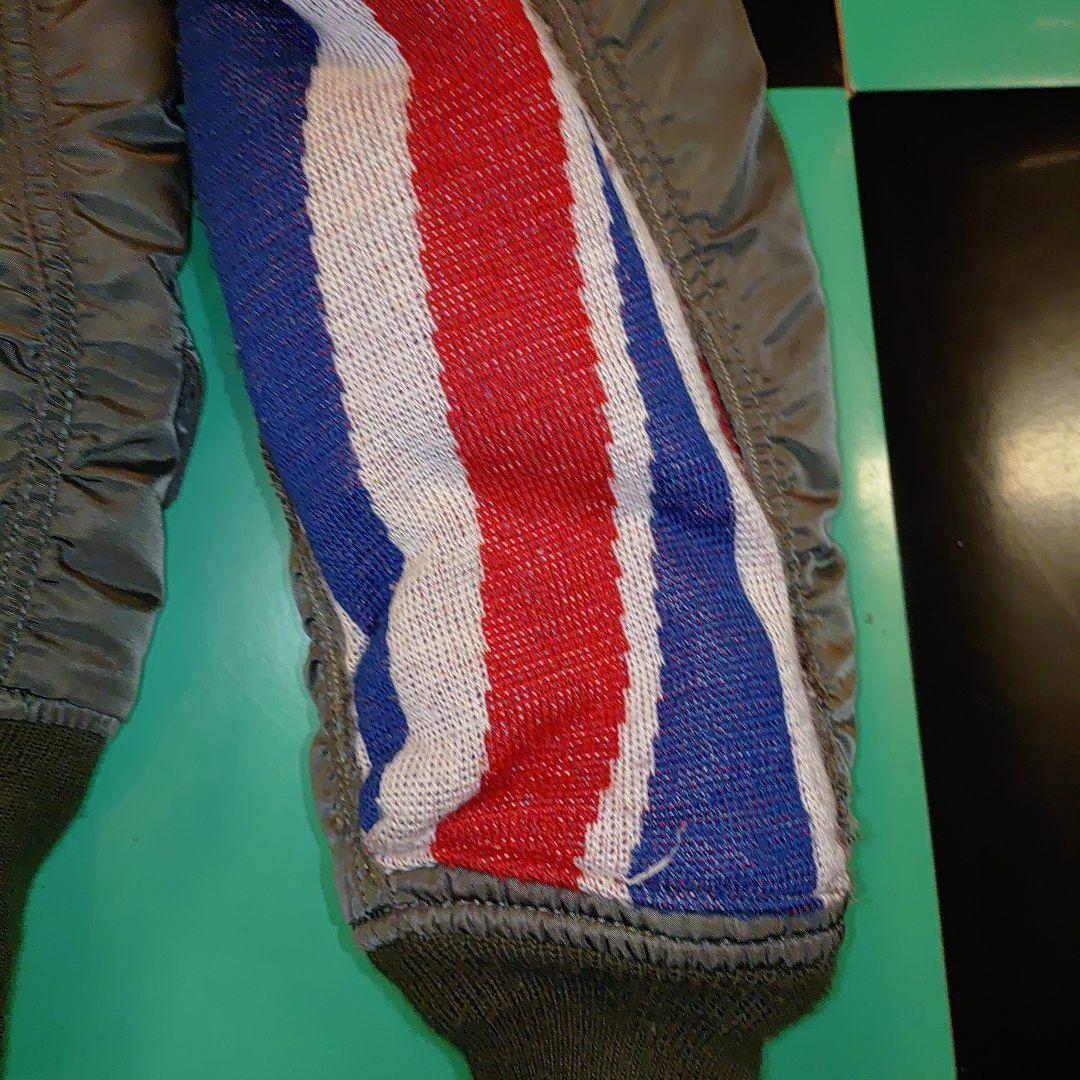 RALEIGH リメイクMA-1 ラリー カーキ トリコロール - メルカリ