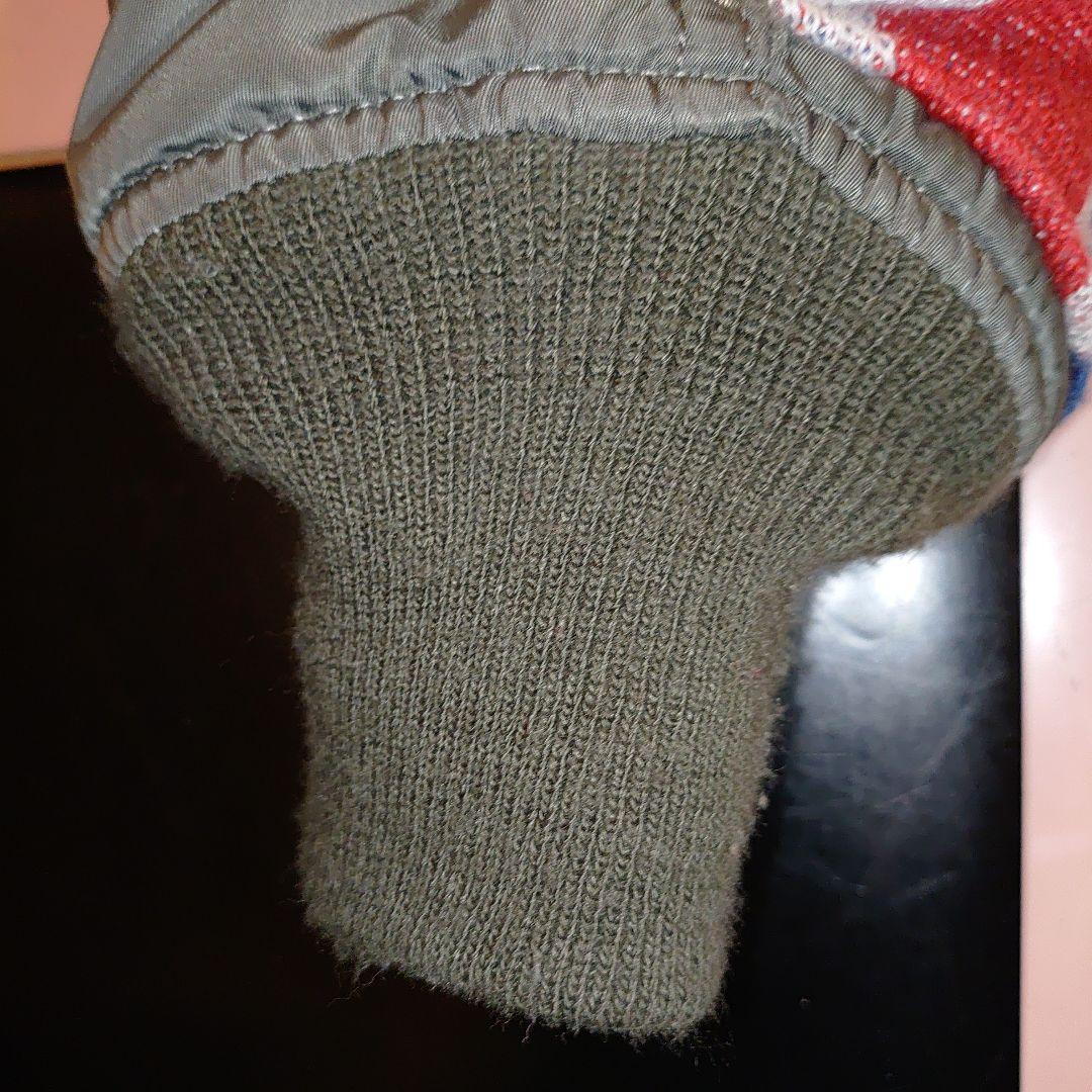 RALEIGH リメイクMA-1 ラリー カーキ トリコロール - メルカリ