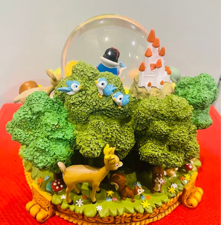 ディズニー　白雪姫　スノードーム　スノーグローブ　7人の小人たち