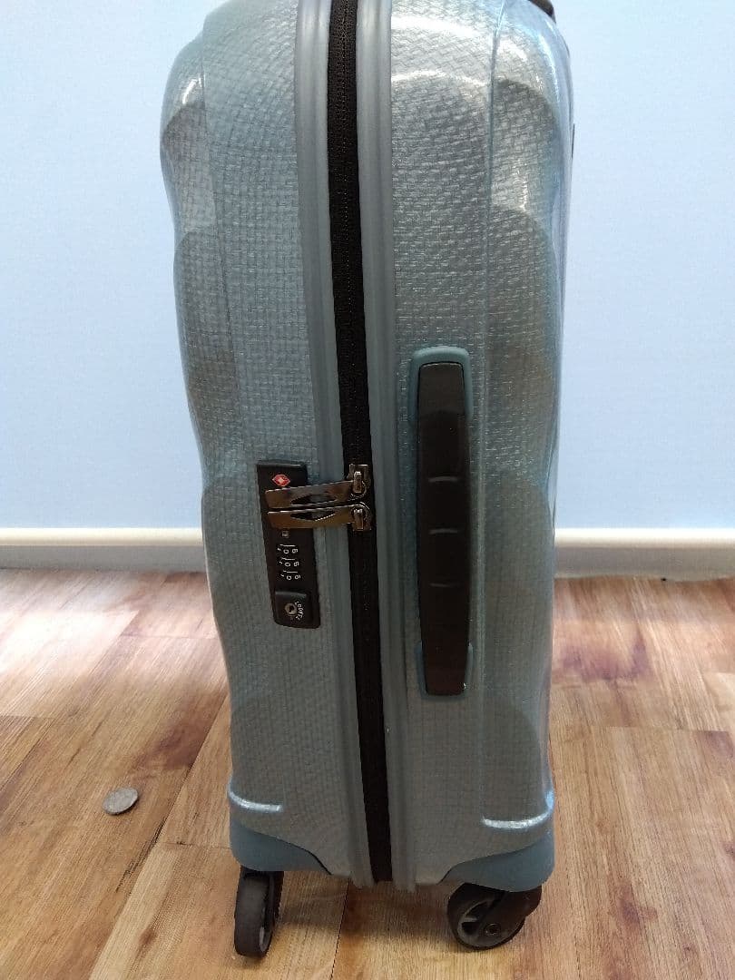 中古品】サムソナイト コスモライト 36L アイスブルー - メルカリ