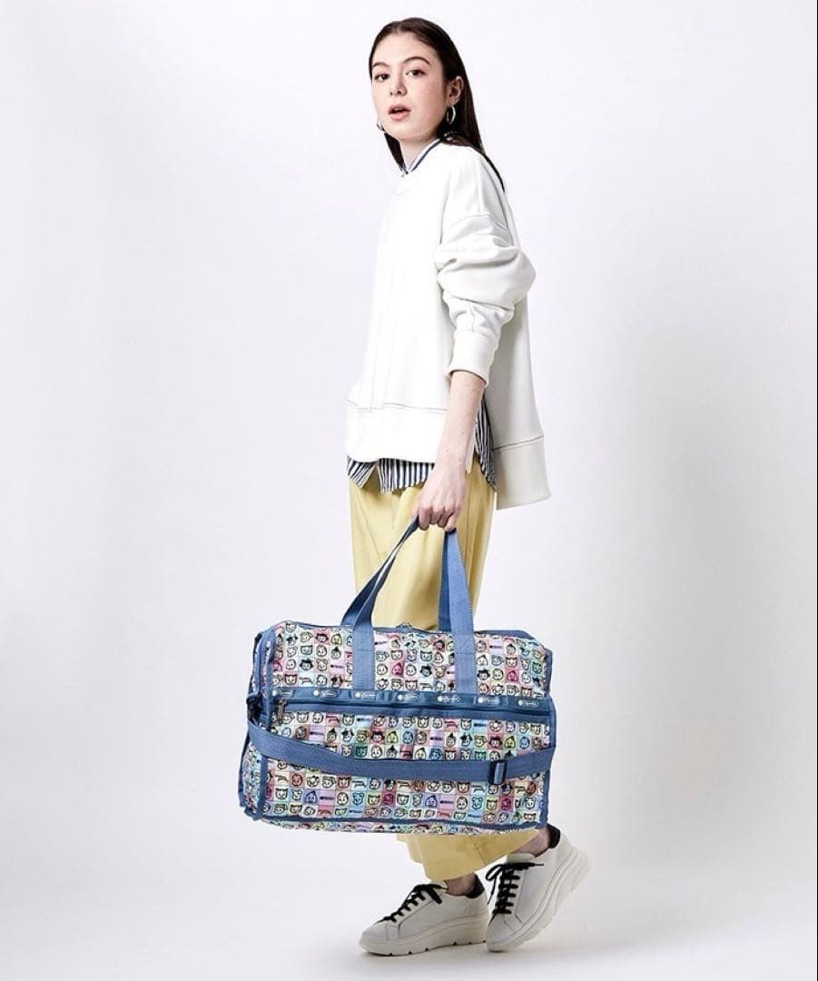 レスポートサック ドラえもん 大きめ 旅行用 ボストンバッグ 台湾 海外