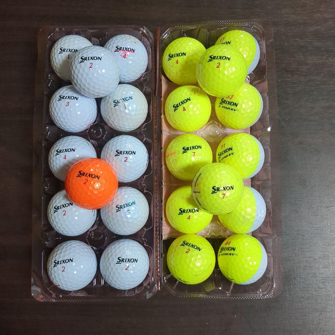 SRIXON Z・STAR XV 24球 ロストボール - メルカリ