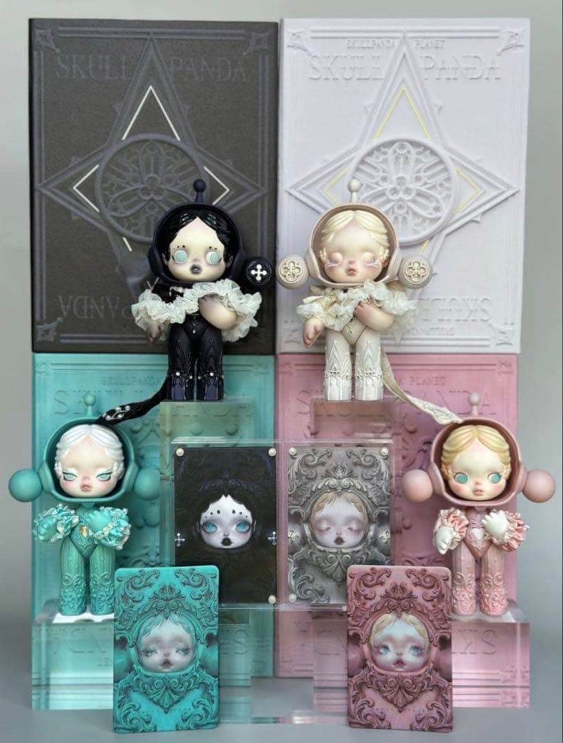 POPMART SKULLPANDA 光澜 海外限定フィギュア