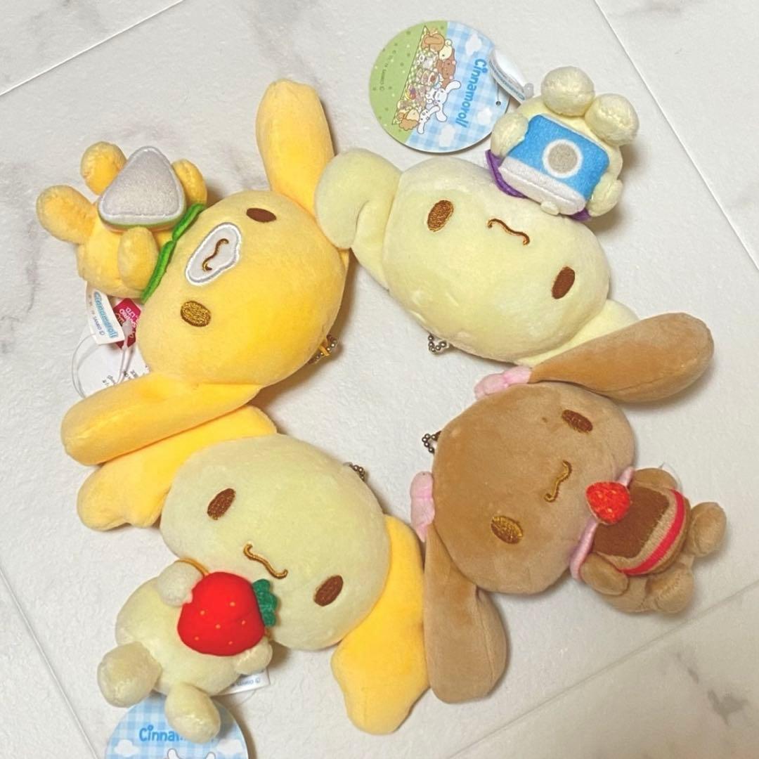 むにゅぐるみ シナモンフレンズ ピクニックシリーズ ぬいぐるみ マスコット 8点