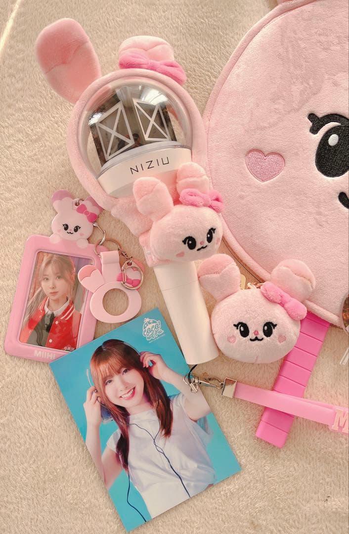 NiziU ミイヒ グッズまとめ売り うちわ ペンラ