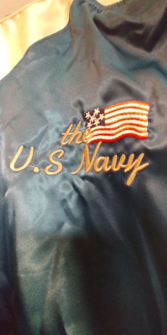 U.S. NAVY BVC スカジャン Lサイズ