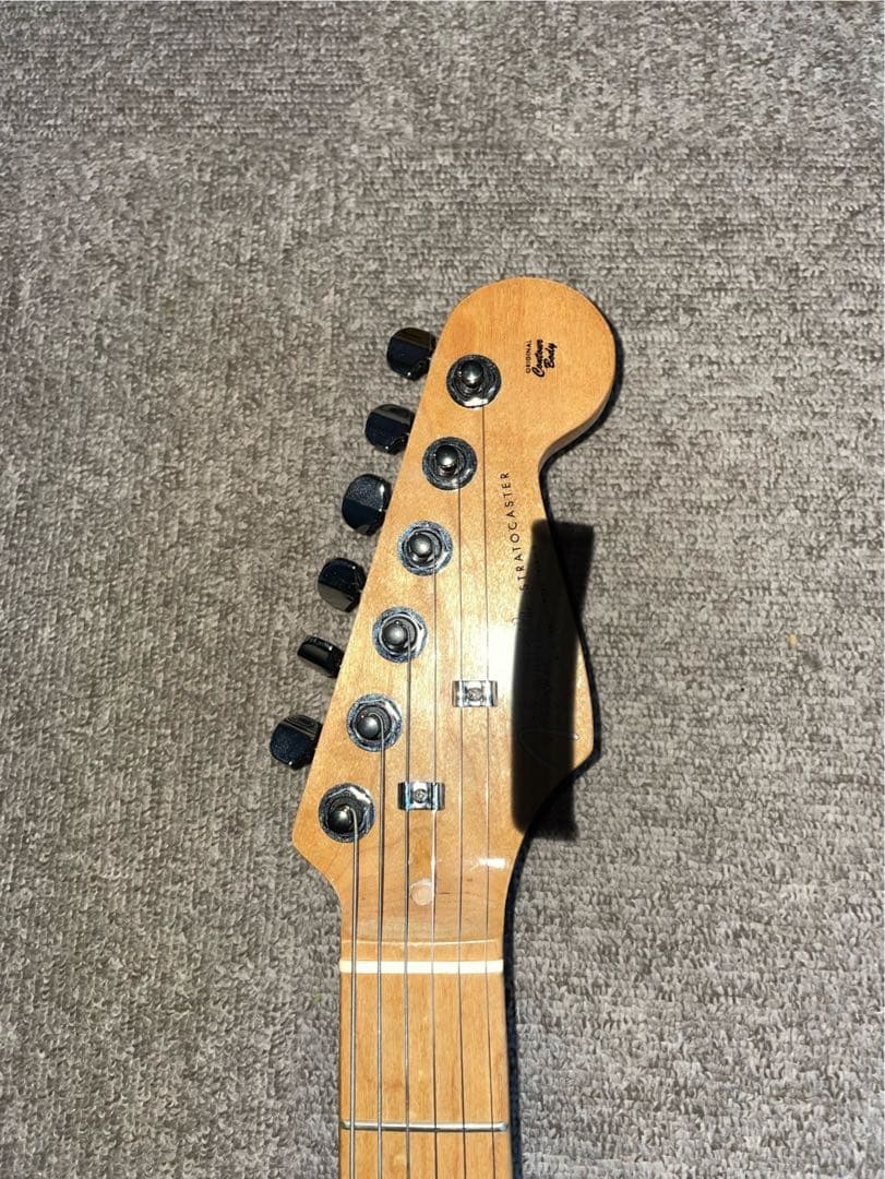 ストラトキャスタータイプギター ブラッキー パーツ交換改造多数