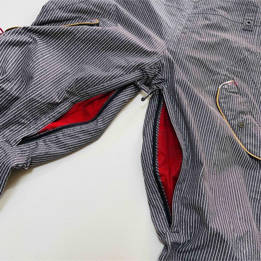 6665 バートン ビブパンツ ストライプ ヒッコリー ポーチ付き - メルカリ