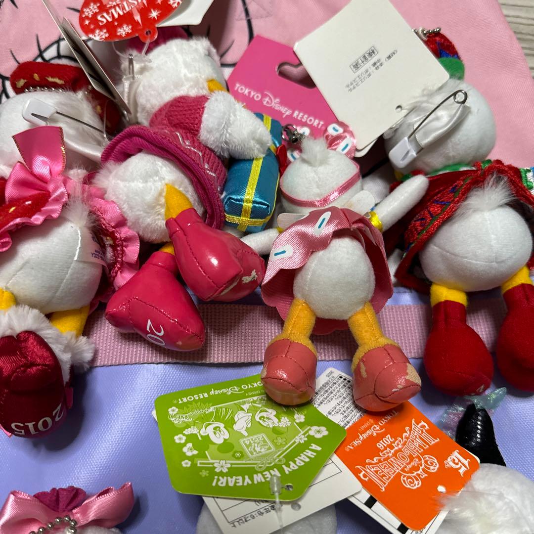 ディズニー　レトロ　デイジー　ぬいば　トートバッグ